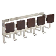 Load image into Gallery viewer, Buy atropak mail holder and key rack organizer wall mounted letter shelf and key hooks for entryway or kitchen espresso