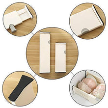 Load image into Gallery viewer, Select nice zixijiaju 3pcs adjustable plastic drawer dividers organizer in home kitchen for clothes in bedroom bathroom storage organizers