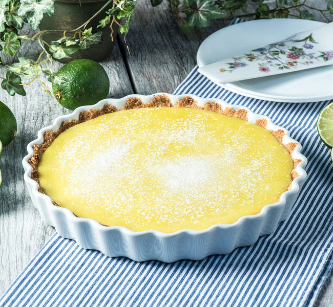 Keto Lime Curd Tart is an easy and delicious dessert for your Keto lifestyle
