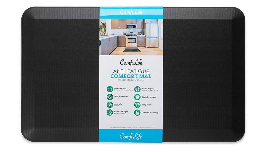 Reading Time:  1 minute  Keep Standing Without the Strain! Get this Anti-Fatigue Floor Mat for Just $31 Today!! ComfiLife Anti Fatigue Floor Mat – 3/4 Inch Thick Perfect Kitchen Mat, Standing Desk Mat – Comfort at Home, Office, Garage – Durable –...