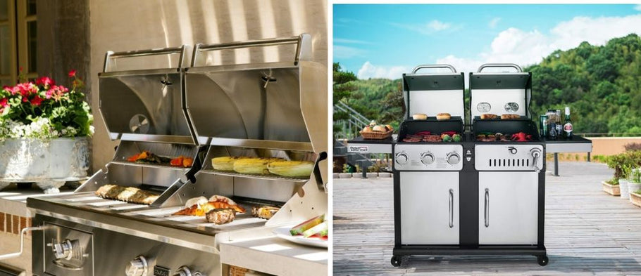 A gas and charcoal grill combo is a device or appliance that is essentially used to prepare food and meals while in an outdoor environment