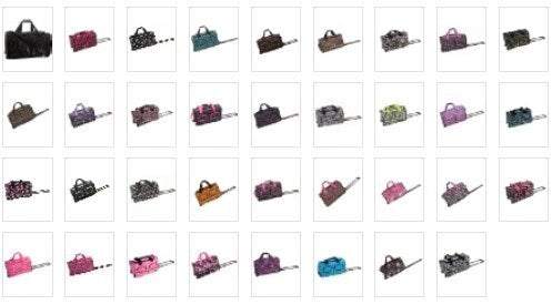 Country Duffle Luggage With Wheels