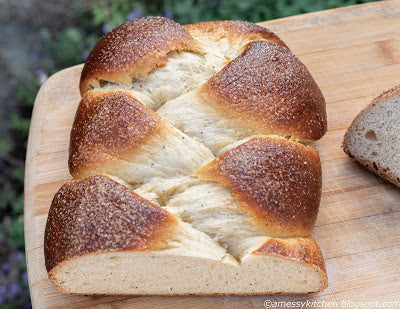 Cardamom Bread (Traditional Finnish Pulla) #BreadBakers