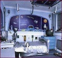 Cozy Space Themed Room