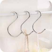 Load image into Gallery viewer, Top lysas 20 pack round s shaped hooks hangers for kitchen bathroom bedroom and office