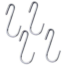 Load image into Gallery viewer, Best tonilara heavy duty s shaped hooks s hooks stainless steel hanging hangers for kitchenware spoons pans pots utensils bags towels clothes tools plants