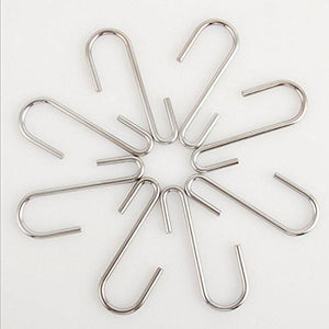 Results 30 pack agilenano heavy duty s hooks pan pot holder rack hooks hanging hangers s shaped hooks for kitchenware pots utensils clothes bags towels plants 1