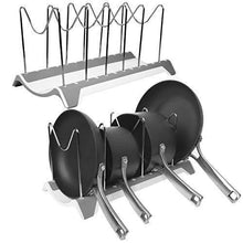 Load image into Gallery viewer, Selection domajax dish drying rack pot rack pots drying rack pot lid organizer for kitchen counter sink cabinet