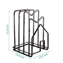 Load image into Gallery viewer, Results multifunctionpot lid shelf holder kitchen bakeware cover rack stand cutting board stand pan cover storage shelf