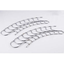 Load image into Gallery viewer, Latest betrome 20 pack 3 3 s hooks heavy duty s shaped hooks s shape hangers for kitchen bathroom bedroom and office