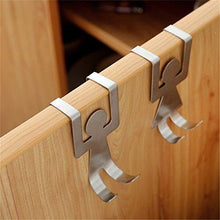 Load image into Gallery viewer, Purchase stainless steel home kitchen wall door holder hook hangers door hook nail free door hook rack home storage shelves kangsanli