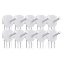 Load image into Gallery viewer, Storage organizer hotlistor reusable multipurpose wall hook white 5pcs 10pcs decorative pin stick hooks office partition panel hanger home kitchen 10 hooks