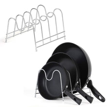Load image into Gallery viewer, Buy now nex 2 pack kitchen cabinet pan and pot lid organizer rack holder