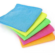 Load image into Gallery viewer, Products microfiber cleaning cloth hijina pack of 20 size 12 x12 for cleaning tasks in the kitchen bathroom dining room and more plain 5 colors x 4
