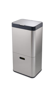 Order now joseph joseph 30022 intelligent waste totem kitchen trash can and recycle bin unit with compost bin 16 gallon 60 liter stainless steel