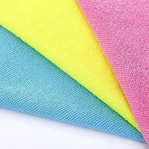 Save microfiber cleaning cloth hijina pack of 20 size 12 x12 for cleaning tasks in the kitchen bathroom dining room and more plain 5 colors x 4