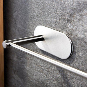 Select nice taozun self adhesive towel bar 11 inch hand dish towel rack stick on towel holder for bathroom kitchen no drilling sus 304 stainless steel