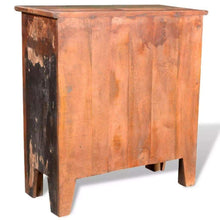 Load image into Gallery viewer, Top rated festnight buffet sideboard with 4 storage drawers reclaimed wood storage cabinet handmade for living room kitchen bedroom home furniture 26 x 12 x 28