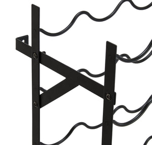 Cheap sorbus display rack large capacity wobble free shelves storage stand for bar basement wine cellar kitchen dining room etc black height 40 100 bottle