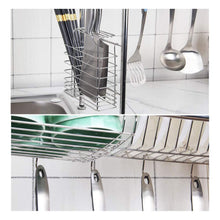 Load image into Gallery viewer, Kitchen kitchen single sink storage rack dish rack spoon shovel chopsticks storage rack kitchen small items rack