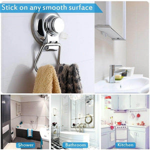 Explore bathroom hook towel hooks bathroom hook with suction cup hook holder removable shower kitchen hooks hanger stainless steel heavy duty wall hooks for towel robe home kitchen bathroom 2 pack