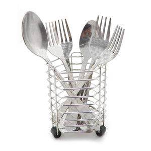Get bignay stainless steel kitchen utensil holder caddy holder brushed stainless steel cookware cutlery utensil holder pack of 3
