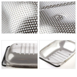 Get lpz stainless steel drain basket sink rack kitchen storage vegetable shelf put bowl rack pool drain rack lpzv