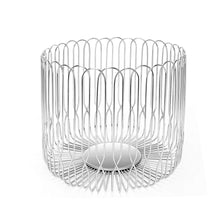 Load image into Gallery viewer, Kitchen fruit basket bowl stainless steel large wire fruit storage basket with bread for kitchen counter lanejoy