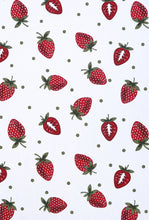 Load image into Gallery viewer, Related casa decors set of apron oven mitt pot holder pair of kitchen towels in a unique berry blast design made of 100 cotton eco friendly safe value pack and ideal gift set kitchen linen set